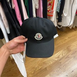 Authentic Moncler baseball hat. NWT.